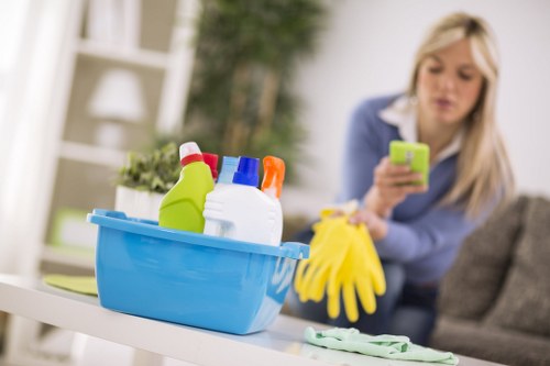 Keyboard and screen-reader friendly carpet cleaning content section